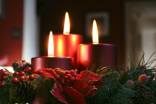 bigstock_Christmas_Candles_In_Wreath_294178_500