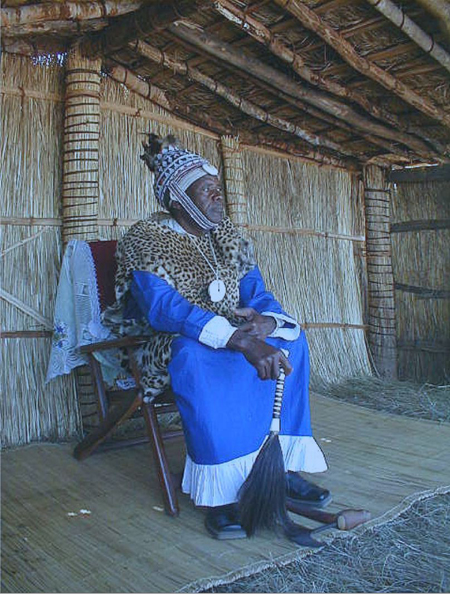 11-Nkoya king at Kazanga festival